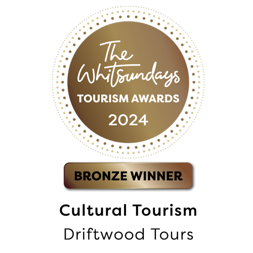 Bronze Winner 2023 Whitsundays Cultural Tourism Awards Driftwood Tours